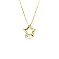 Collar Mujer in Oro Zircone C4U2BK0